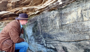 Lynco Petroglypth in West Virginia