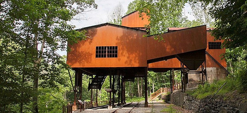 Nuttalburg Tipple The Nuttalburg tipple greets visitors to a remote corner of the New River Gorge National Park and Preserve.