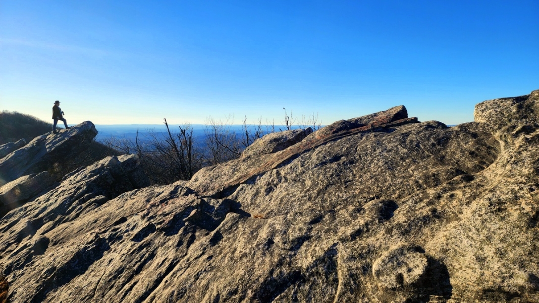 Hanging Rock on Peters Mountain Hanging Rock On Peters Mountain