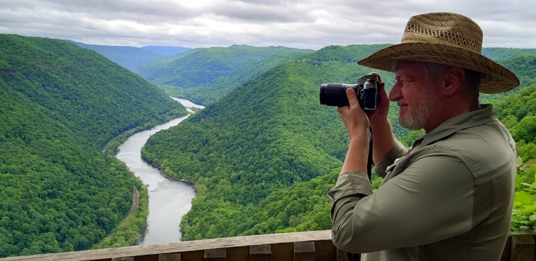 David Sibray at Grandview West Virginia Teays River: David Sibray At Grandview West Virginia