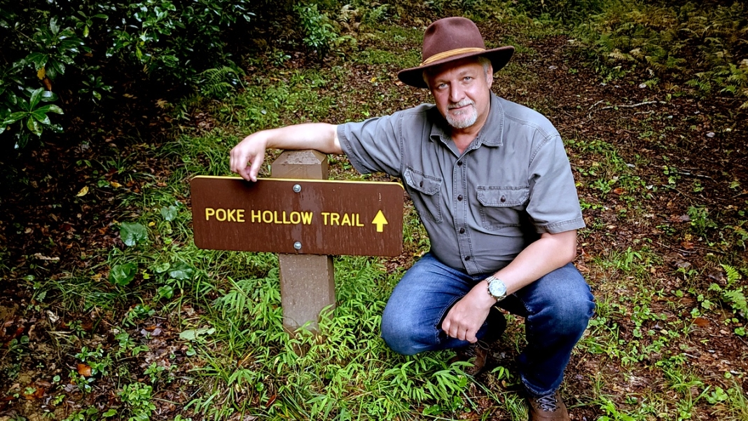 David Sibray at Poke Hollow Trail David Sibray At Poke Hollow Trail in West Virginia