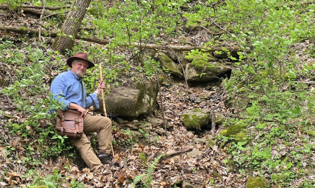 David Sibray at the head of Salt River, West Virginia West Virginia Explorer editor David Sibray visits a source of the Salt River in West Virginia.