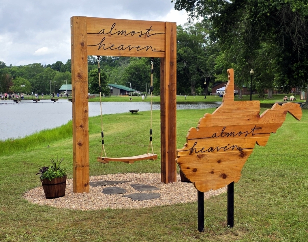 Almost Heaven Swing at Cedar Lakes The