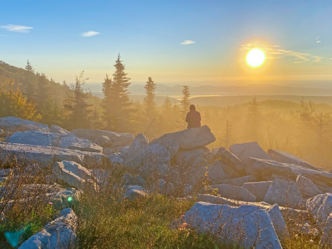 Sunrise at Bear Rocks Dolly Sods at Sunrise