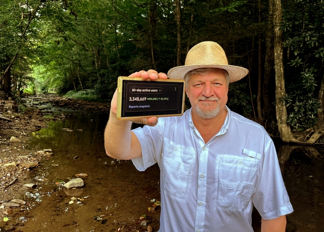 West Virginia Explorer West Virginia Explorer published David Sibray celebrates millions of monthly users.