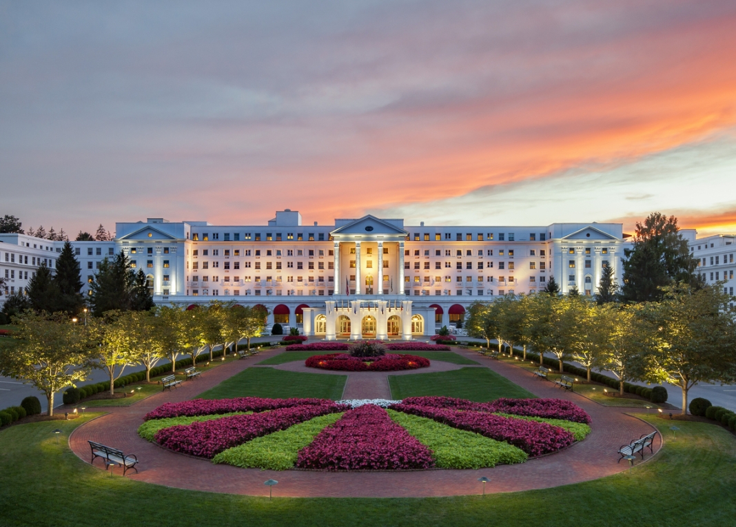 The Greenbrier Hotel & Resort Condé Nast Traveler has recognized The Greenbrier, Stonewall Resort, and Snowshoe Mountain in its 2025 awards. (Photo courtesy West Virginia Tourism)